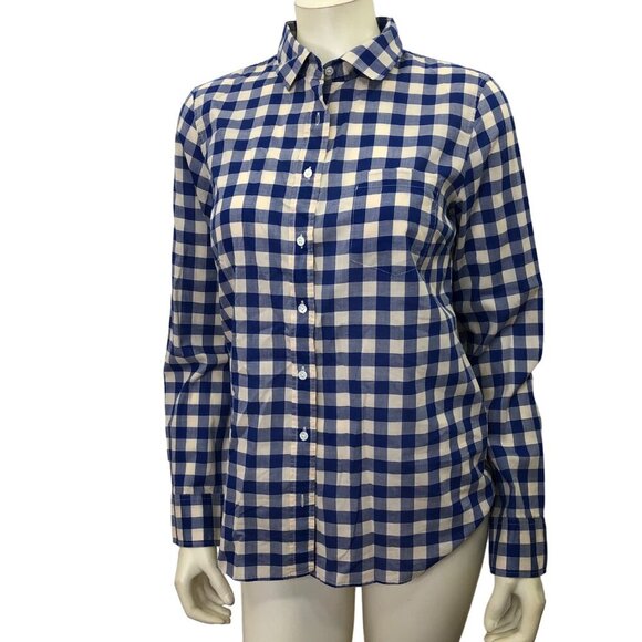 J CREW Tops - J CREW LONG SLEEVE BUTTON TOP 6